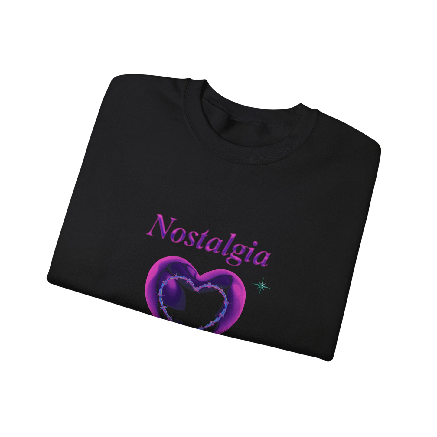 💜 Nostalgic Heart Crewneck