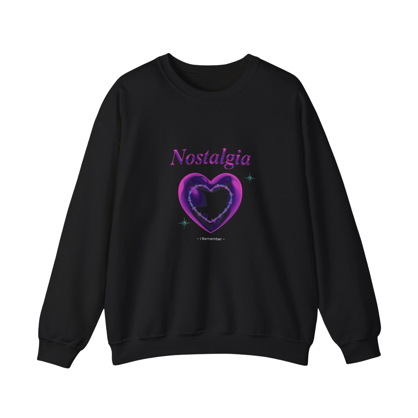 💜 Nostalgic Heart Crewneck